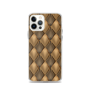 iPhone 12 Pro Golden Art Deco Pattern iPhone Case by Design Express