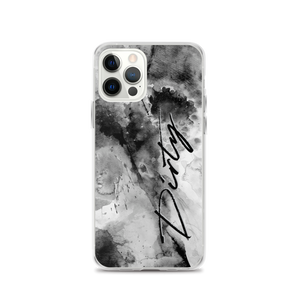 iPhone 12 Pro Dirty Abstract Ink Art iPhone Case by Design Express