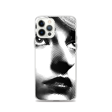 iPhone 12 Pro Face Art Black & White iPhone Case by Design Express