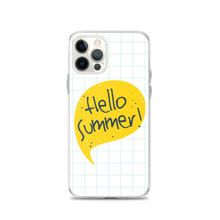 iPhone 12 Pro Hello Summer Yellow iPhone Case by Design Express