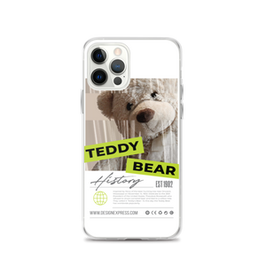 iPhone 12 Pro Teddy Bear Hystory iPhone Case by Design Express