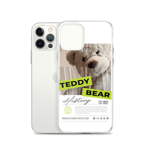 Teddy Bear Hystory iPhone Case by Design Express