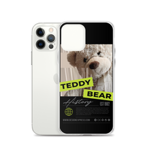 Teddy Bear Hystory iPhone Case Black by Design Express