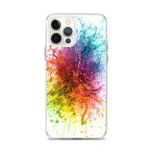 iPhone 12 Pro Max Rainbow Paint Splash iPhone Case by Design Express