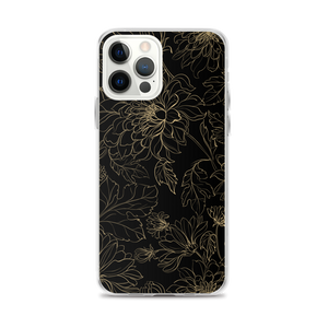 iPhone 12 Pro Max Golden Floral iPhone Case by Design Express