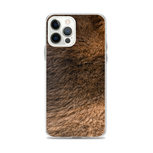 iPhone 12 Pro Max Bison Fur Print iPhone Case by Design Express
