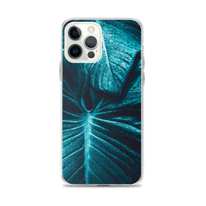 iPhone 12 Pro Max Turquoise Leaf iPhone Case by Design Express
