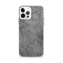 iPhone 12 Pro Max Soft Grey Fur Print iPhone Case by Design Express