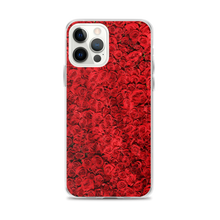 iPhone 12 Pro Max Red Rose Pattern iPhone Case by Design Express