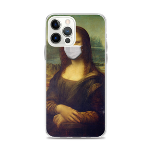 iPhone 12 Pro Max Masker Monalisa iPhone Case by Design Express