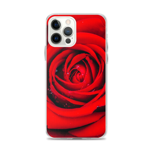 iPhone 12 Pro Max Fresh Red Rose iPhone Case by Design Express