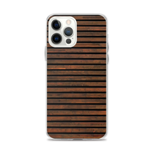 iPhone 12 Pro Max Horizontal Brown Wood iPhone Case by Design Express