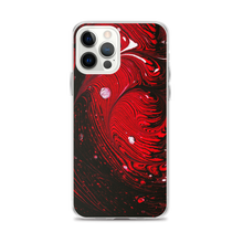 iPhone 12 Pro Max Black Red Abstract iPhone Case by Design Express