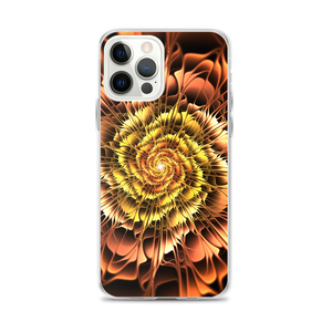 iPhone 12 Pro Max Abstract Flower 01 iPhone Case by Design Express