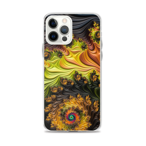 iPhone 12 Pro Max Colourful Fractals iPhone Case by Design Express