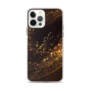 iPhone 12 Pro Max Gold Swirl iPhone Case by Design Express