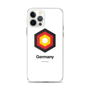 iPhone 12 Pro Max Germany "Hexagon" iPhone Case iPhone Cases by Design Express