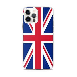 iPhone 12 Pro Max United Kingdom Flag "Solo" iPhone Case iPhone Cases by Design Express