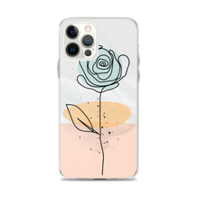 iPhone 12 Pro Max Pasty Flower Line iPhone Case by Design Express