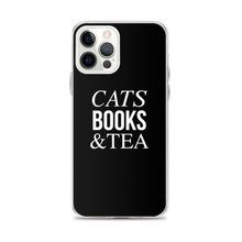 iPhone 12 Pro Max Cats Books Tea (Funny) iPhone Case by Design Express