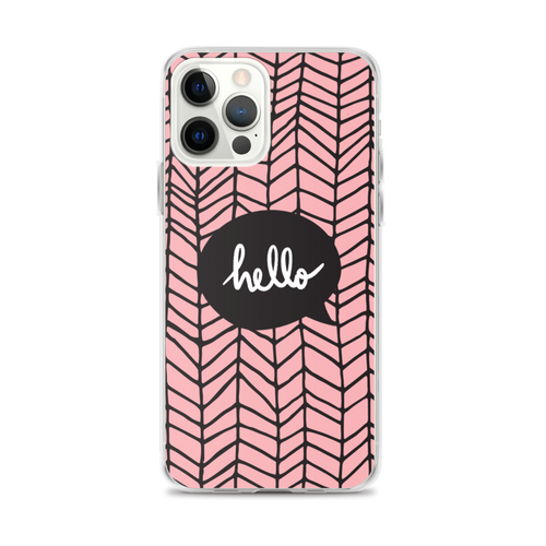 iPhone 12 Pro Max Hello iPhone Case by Design Express