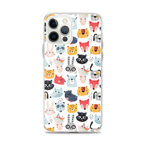 iPhone 12 Pro Max Funny Animal Pattern iPhone Case by Design Express