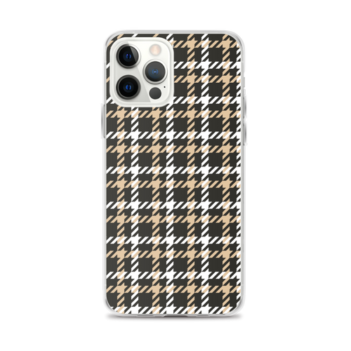 iPhone 12 Pro Max Houndstooth Small Pattern iPhone Case by Design Express