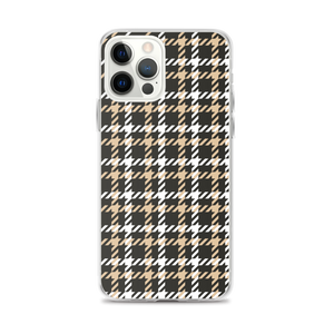 iPhone 12 Pro Max Houndstooth Small Pattern iPhone Case by Design Express