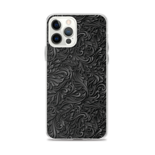 iPhone 12 Pro Max 3D Black Ornament Pattern iPhone Case by Design Express