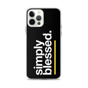 iPhone 12 Pro Max Simply Blessed (Sans) iPhone Case by Design Express