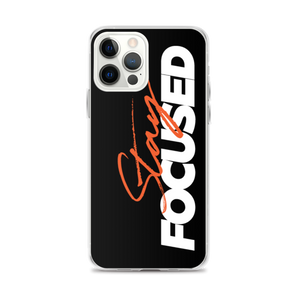 iPhone 12 Pro Max Stay Focused (Motivation) iPhone Case by Design Express