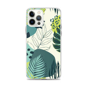 iPhone 12 Pro Max Fresh Tropical Leaf Pattern iPhone Case by Design Express