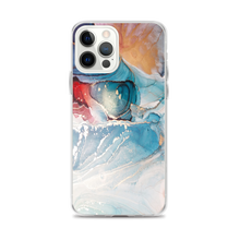 iPhone 12 Pro Max Colorful Marble Liquid ink Art Full Print iPhone Case by Design Express