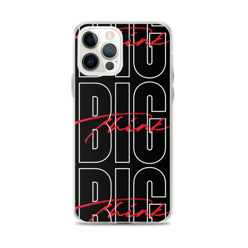 iPhone 12 Pro Max Think BIG (Bold Condensed) iPhone Case by Design Express