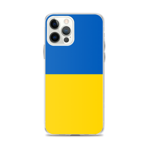 iPhone 12 Pro Max Ukraine Flag (Support Ukraine) iPhone Case by Design Express