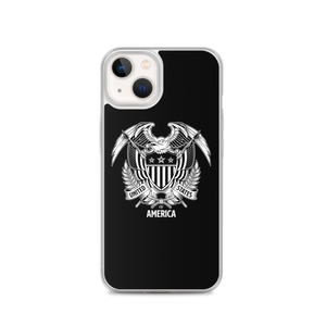 iPhone 13 United States Of America Eagle Illustration Reverse iPhone Case iPhone Cases by Design Express