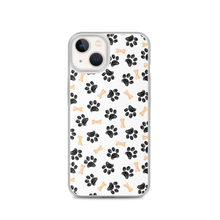 iPhone 13 Dog Paws and Bones Pattern Pattern iPhone Case by Design Express