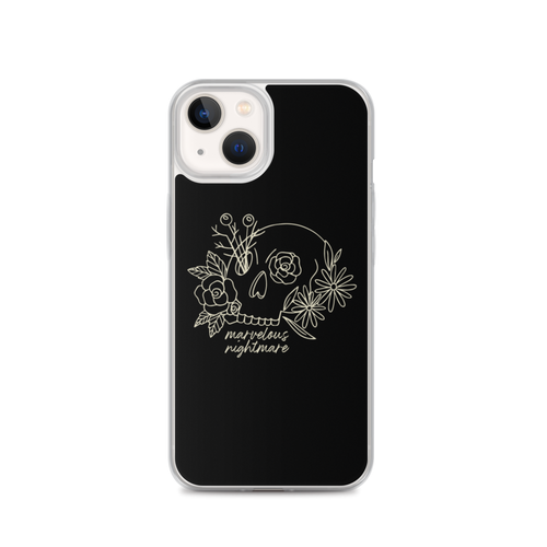 iPhone 13 Marvelous Nightmare Flower Skull iPhone Case by Design Express