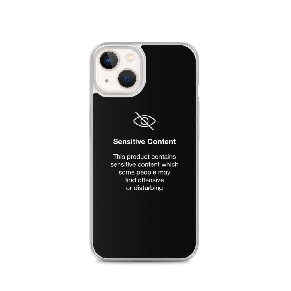 Sensitive Content (Funny) iPhone Case Design Express Sensitive Content (Funny) iPhone Case Design Express