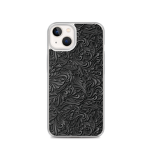 iPhone 13 3D Black Ornament Pattern iPhone Case by Design Express