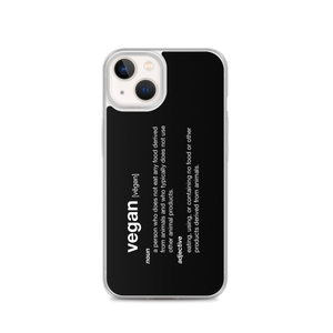 iPhone 13 Vegan Dictionary iPhone Case by Design Express