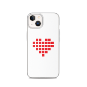 iPhone 13 I Heart U Pixel iPhone Case by Design Express