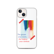 iPhone 13 Rainbow iPhone Case White by Design Express