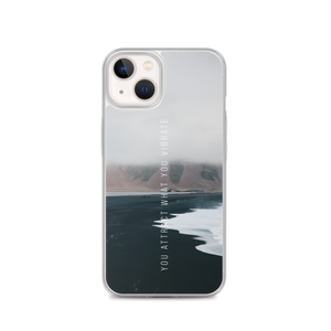 iPhone 13 You attract what you vibrate iPhone Case by Design Express