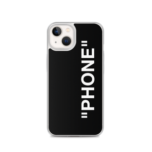 iPhone 13 "PRODUCT" Series "PHONE" iPhone Case Black by Design Express