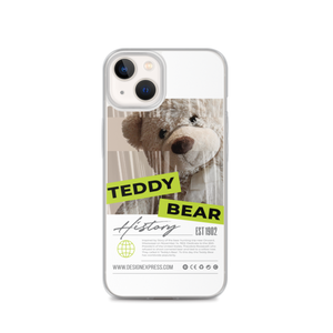 iPhone 13 Teddy Bear Hystory iPhone Case by Design Express