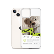 Teddy Bear Hystory iPhone Case by Design Express