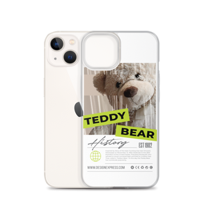 Teddy Bear Hystory iPhone Case by Design Express