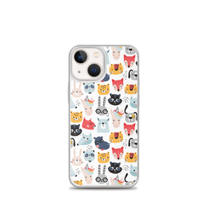 iPhone 13 mini Funny Animal Pattern iPhone Case by Design Express