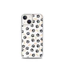 iPhone 13 mini Dog Paws and Bones Pattern Pattern iPhone Case by Design Express